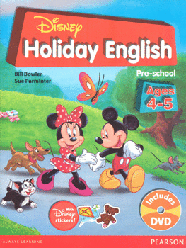 HOLIDAY ENGLISH PRE SCHOOL AGES 4-5 C/DVD