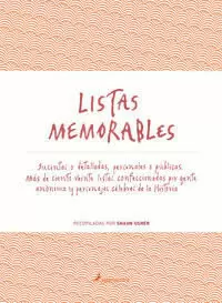 LISTAS MEMORABLES