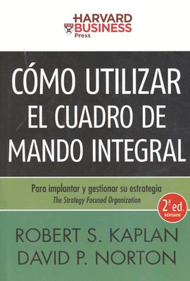 COMO UTILIZAR EL CUADRO DE MANDO INTEGRAL