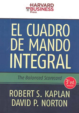 CUADRO DE MANDO INTEGRAL THE BALANCED SCORECARD