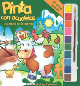 ANIMALES DE LA GRANJA C/ACUARELAS