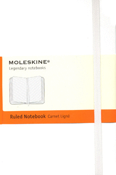 CUADERNO COLORES BOLSILLO BLANCO INTERIOR RAYAS