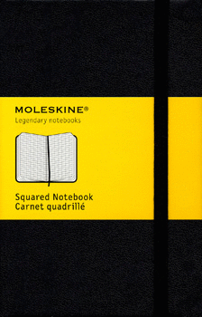 CUADERNO BÁSICO BOLSILLO NEGRO INTERIOR CUADROS