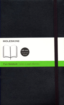 CUADERNO BÁSICO GRANDE NEGRO INTERIOR BLANCO