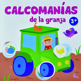 CALCOMANIAS DE LA GRANJA 3+ TRACTOR