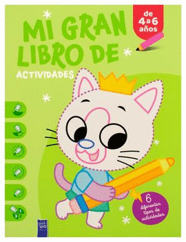 LIBRO INFANTIL: MI GRAN LIBRO DE ACTIVIDADES-GATO