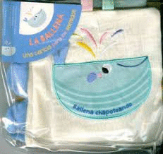 LIBRO DE TELA: UNA CARICIA PARA LOS SENTIDOS: LA BALLENA