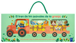LIBRO PARA BEBES: EL TREN DE LOS ANIMALES DE LA GRANJA