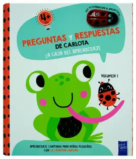 LIBRO INFANTIL (4+): PREGUNTAS Y RESPUESTAS DE CARLOTA: RANA