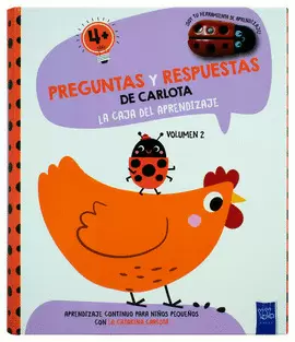 LIBRO INFANTIL (4+): PREGUNTAS Y RESPUESTAS DE CARLOTA: GALLINA