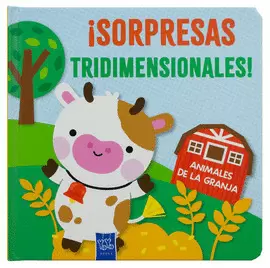 LIBRO INFANTIL POP-UP: ¡SORPRESAS TRIDIMENSIONALES!: ANIMALES DE LA GRANJA