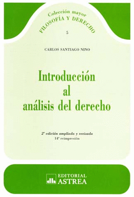 INTRODUCCION AL ANALISIS DEL DERECHO