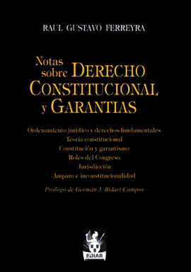 NOTAS SOBRE DERECHO CONSTITUCIONAL Y GARANTIAS