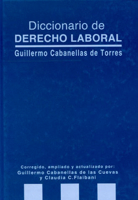 DICCIONARIO DE DERECHO LABORAL