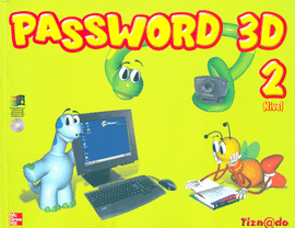 PASSWORD 3D 2 NIVEL PREESCOLAR CON CD