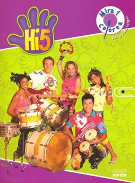 HI5 MIRA Y COLOREA LIBRO PARACOLGAR