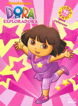 DORA LA EXPLORADORA JUMBO PARA COLOREAR