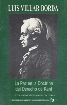 LA PAZ EN LA DOCTRINA DEL DERECHO DE KANT