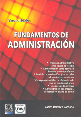 FUNDAMENTOS DE ADMINISTRACION