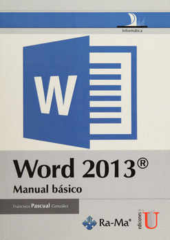 WORD 2013 MANUAL BÁSICO