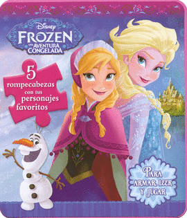 FROZEN UNA AVENTURA CONGELADA. 5 ROMPECABEZAS CON TUS PERSONAJES FAVORITOS