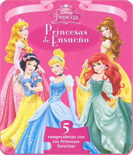 PRINCESAS DE ENSUEÑO. 5 ROMPECABEZAS CON PRINCESAS