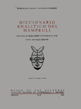 DICCIONARIO ANALITICO DEL MAMPRULI