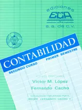 CONTABILIDAD SEGUNDO CURSO PRIMER SEMEST