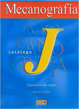 MECANOGRAFIA, CATALOGO J