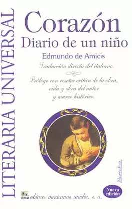 CORAZON DIARIO DE UN NIÑO