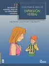 GUIA PARA EL AREA DE EXPRESION VERBAL 12