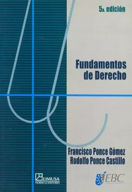 FUNDAMENTOS DE DERECHO 5A ED