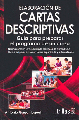 ELABORACION DE CARTAS DESCRIPTIVAS