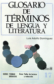 GLOSARIO DE TÉRMINOS DE LENGUA Y LITERATURA