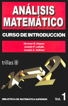 ANALISIS MATEMATICO 1: CURSO DE INTRODUCCION