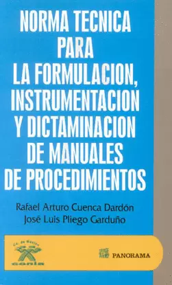 NORMA TECNICA P/FORMULACION, INSTRUMENTACION