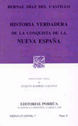 HISTORIA VERDADERA CONQUISTA NVA. ESPAÑA