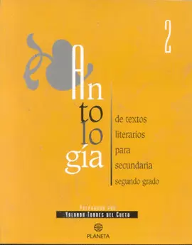 ANTOLOGIA DE TEXTOS LITERARIOS PARA SECUNDARIA 2