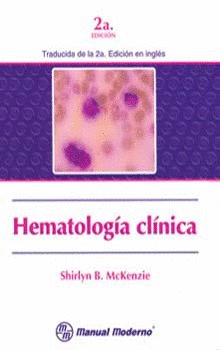HEMATOLOGIA CLINICA 2A. EDICION