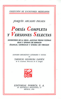 POESIA COMPLETA Y VERSIONES SELECTAS