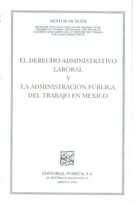 DERECHO ADMINISTRATIVO LABORAL