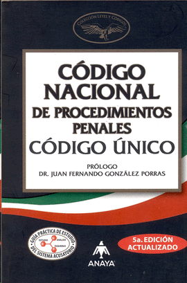 CODIGO UNICO NACIONAL DE PROCEDIMIENTOS PENALES