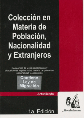 COLECCION EN MATERIA DE POBLACION, NACIONALIDAD Y EXTRANJEROS