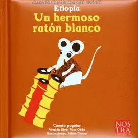 UN HERMOSO RATON BLANCO
