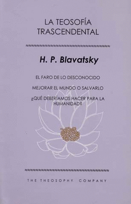 LA TEOSOFÍA TRASCENDENTAL