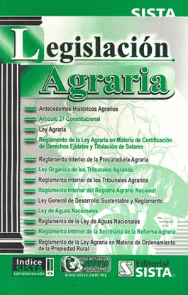 LEGISLACION AGRARIA