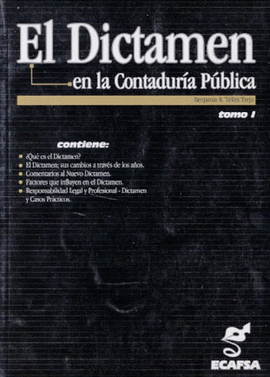 DICTAMEN EN LA CONTADURIA PUBLICA, EL
