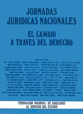 JORNADAS JURIDICAS NACIONALES