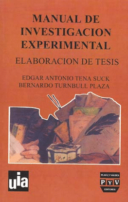 MANUAL DE INVESTIGACION EXPERIMENTAL