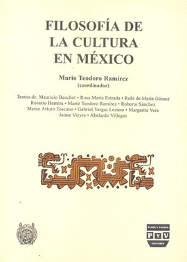 FILOSOFIA DE LA CULTURA EN MEXICO